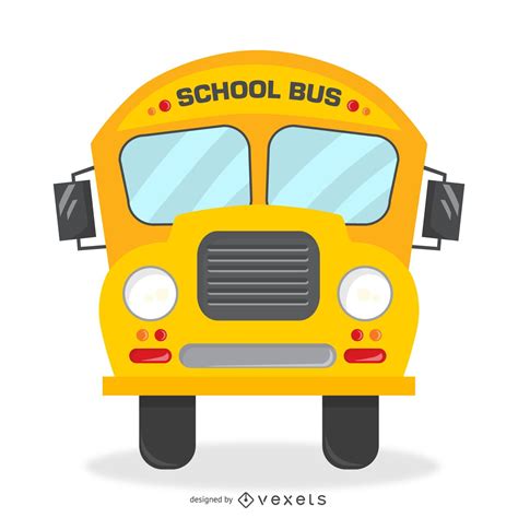 Baixar Vetor De Ilustração De ônibus Escolar Retrô Isolada