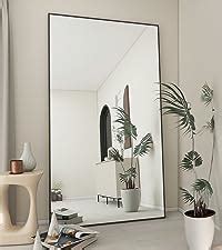 Amazon Koonmi X Arched Full Length Mirror Black Large Floor