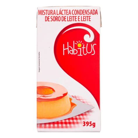 MISTURA LÁCTEA CONDENSADA DE SORO DE LEITE HABITUS 395G GTIN EAN UPC