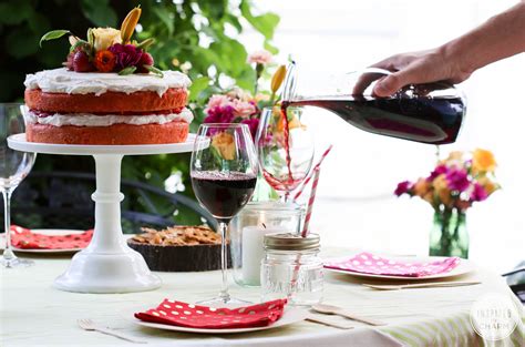 Strawberry Rhubarb Cake An Easy And Delicious Naked Cake