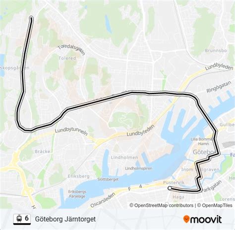 6 Route Schedules Stops And Maps Göteborg Järntorget Updated