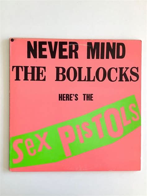 Sex Pistols Never Mind Lp Von Usato A Frauenfeld Per Chf Con Consegna