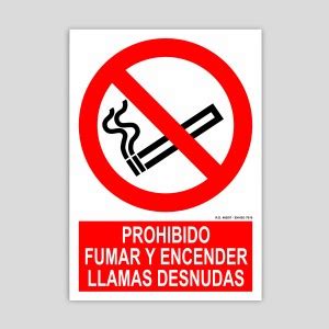 No Smoking And Naked Flames Sign