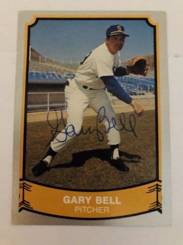 Gary Bell Autographed Card Cleveland Indians EBay