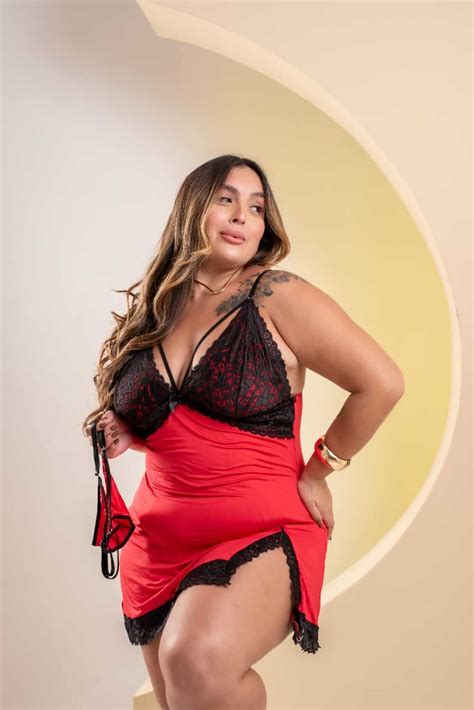 CAMISOLA DE MICROFIBRA PLUS MARSALA TYFFANI Império Lingerie