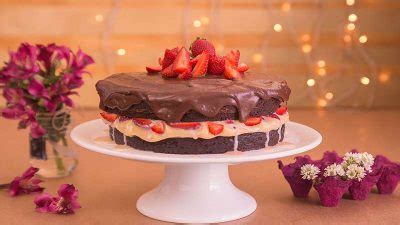 Receita De Naked Cake De Brownie