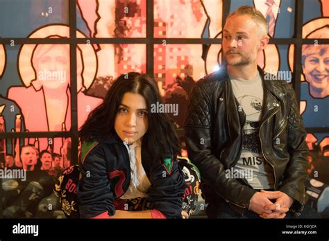 London Uk Th Nov Nadya Tolokonnikova Left Co Founder Of Pussy Riot And Les