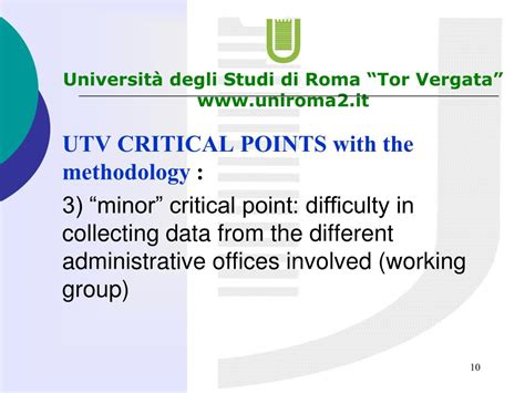 Ppt Universit Di Roma Tor Vergata Powerpoint Presentation Free