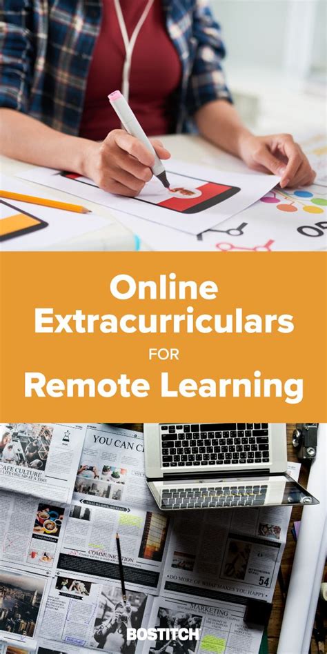 5 Online Extracurriculars for Remote Learning | Extra curricular, Extra curricular activities ...