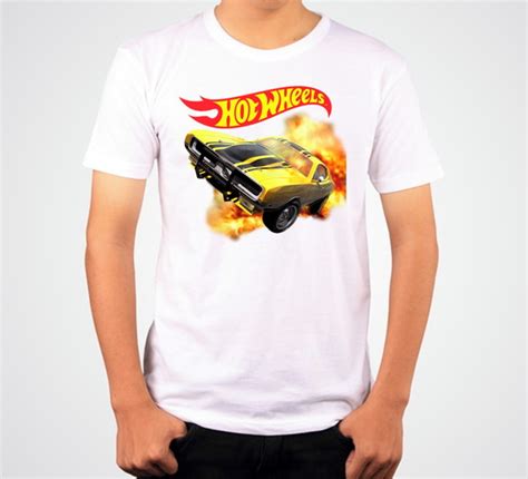 Camisa Camiseta Hot Wheels Elo Produtos Especiais