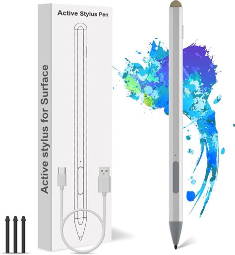 Surface Pen Windows Stylus For Microsoft Surface Pro 11 10 9 8 7 Pen Compatible With Surface