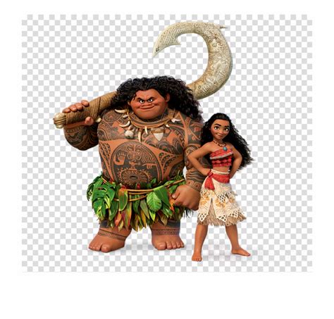 Download Maui Moana Clipart Maui Mui Hei Hei - Clip Art Library