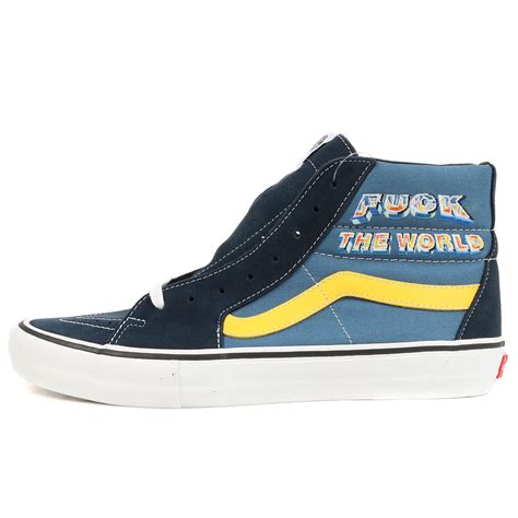 楽天市場Supreme シュプリーム サイズ cm AW VANS SK Hi Pro Fuck The World バンズ スケートハイ プロ ファック ザ ワールド