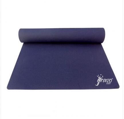 Plain Gravolite Premium Quality Navy Blue Yoga Mat At Rs Piece In Noida