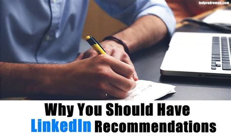 linkedin recommendations ted prodromou