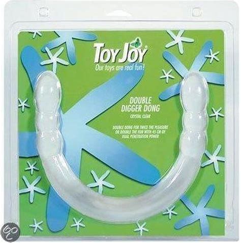 Toyjoy Dildo Doorzichtige Dubbele Dildo Bol
