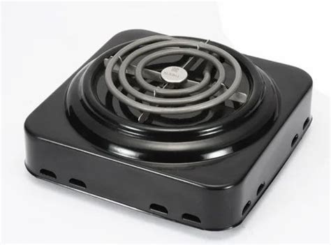 Kw Aluminium Single Burner Black Electric Hot Plate At Rs In