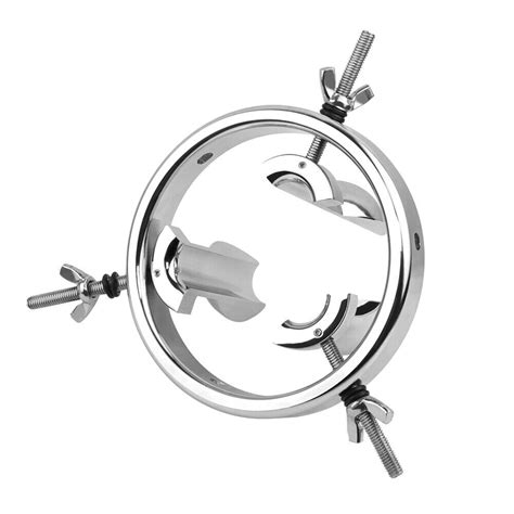 Metal-Anal-BDSM-Butt-Expander-Dilator-Massager-Sex-Plug-Men Woman-Gay ...