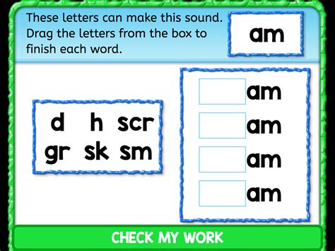 Am Ending Sounds Interactive Worksheets Anywhere Teacher