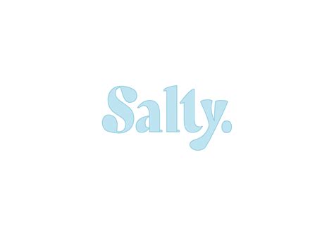 salty poster design