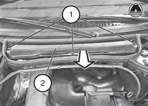 BMW X3 с 2003 года - микрофильтр системы вентиляции салона
