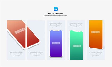 app store template