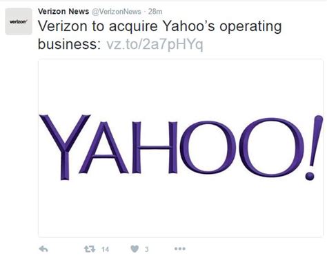 The End Of A Tech Era Verizon Acquires Yahoo Core Business For 5 Billion