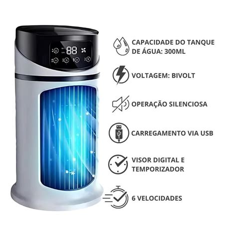Preço Ar Condicionado Portátil - Ar Condicionado Portátil Bivolt: Versatilidade Garantida - Carrefour