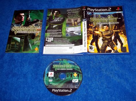 SYPHON FILTER OMEGA STRAIN PS2 AGENT GABE LOGAN jak SPLINTER CELL ...
