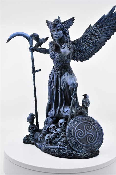 The Morrigan Hand Cast Statue Got Deity