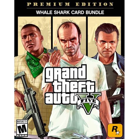 Grand Theft Auto V: & Whale Shark Card Bundle Premium Edition Windows