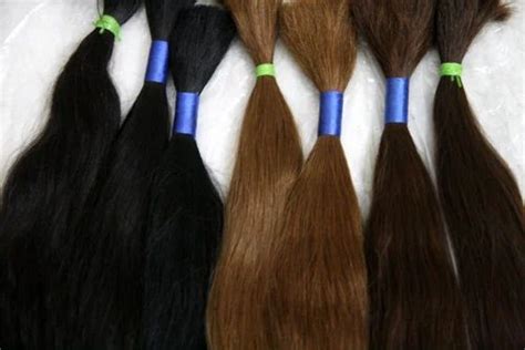 bulk human hair plain pack size   rs kilogram   delhi