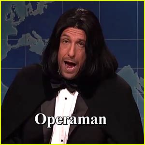 Adam Sandler Reprises Opera Man Role on ‘SNL’ (Video) | Adam Sandler ...