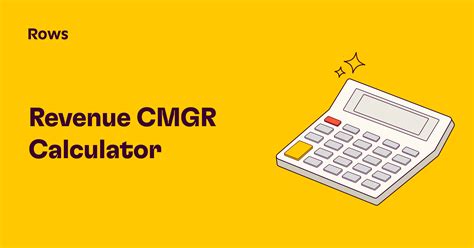 Revenue CMGR Calculator