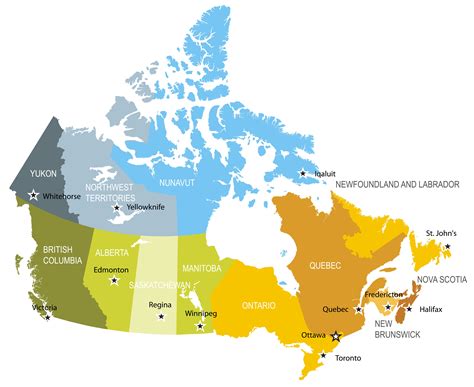 Map Canada