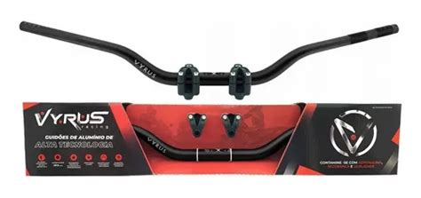 Guidão Preto Naked Vyrus Fazer Twister Fab Oxxy Parcelamento sem juros