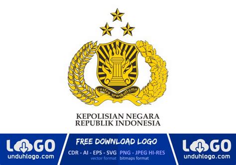 logo polri  vector cdr ai png