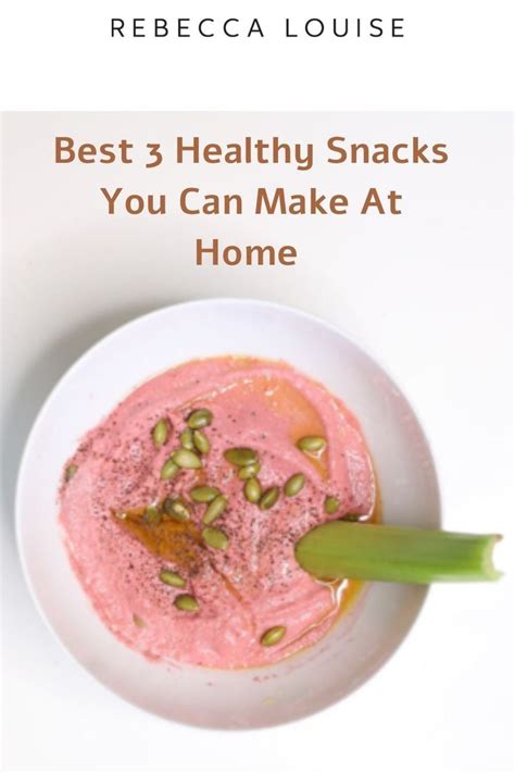 Healthy Snacks You Can Make At Home To Fill You Up Healthy Snacks To