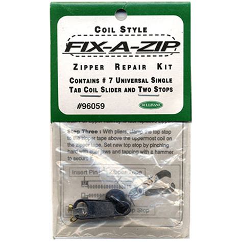 #7 Coil Style Zipper Repair Kit - MyNotions