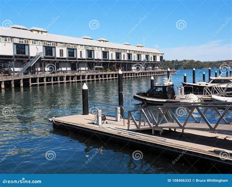 marina  historical bond store  wooden wharf walsh bay sydney
