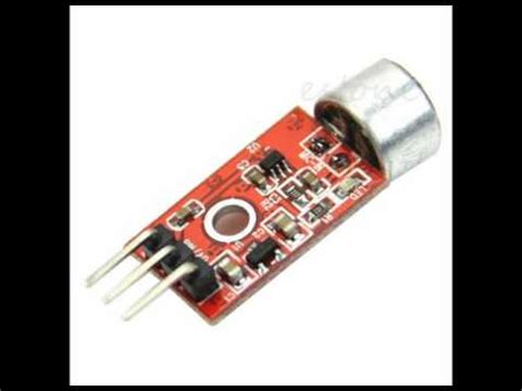 Звучание "Датчика звука" из комплекта Arduino. Микрофонный усилитель ...