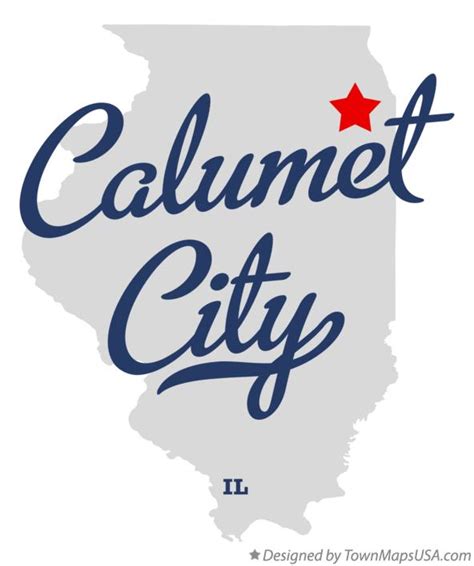 map  calumet city il illinois