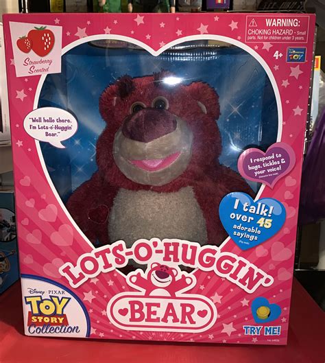 toy story lotso signature collection lots  huggin bear plush scented
