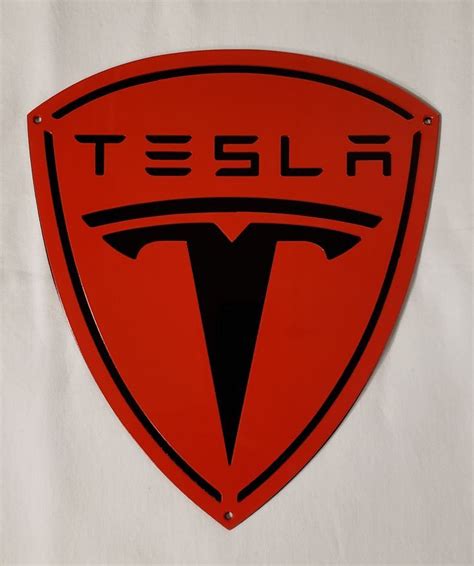 TESLA METAL PLAQUE, | Custom metal signs, Monogram wall decor, Monogram ...