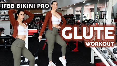 Glutes Workout IFBB Bikini Pro Training YouTube
