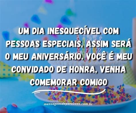 45 Frases para Convite de Aniversário Venha comemorar