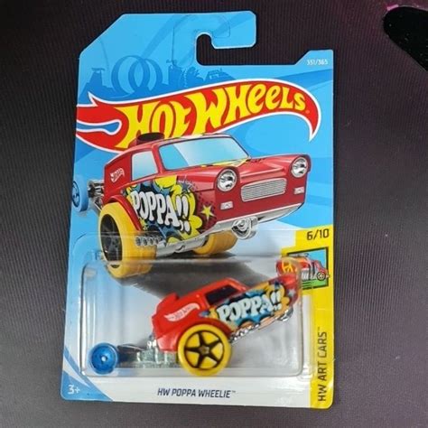 HW Poppa Wheelie Hot Wheels Shopee Malaysia