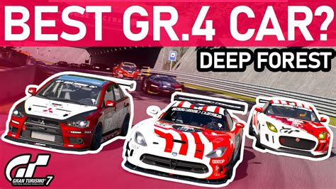 Which Gr Car Is The Fastest At Deep Forest Gran Turismo Youtube