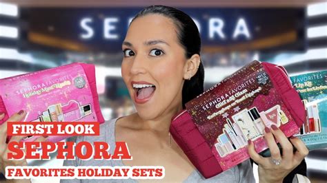 2023 Sephora Favorites Holiday Sets L Review Swatches Look Youtube