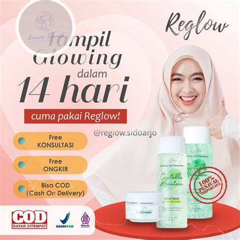 Paket Skincare Reglow Dr Sindy Original 100 Lazada Indonesia